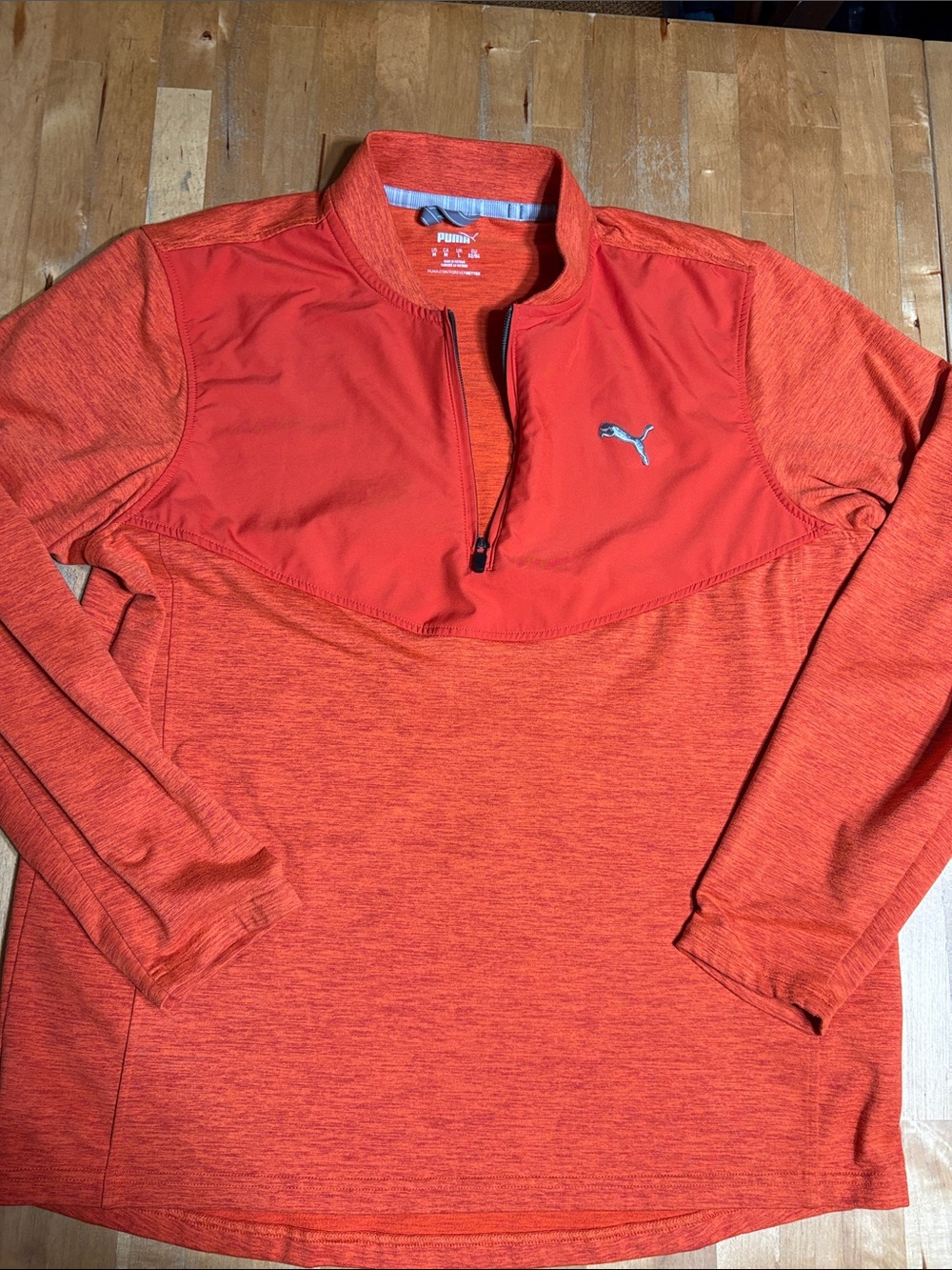 Puma Cloudspun 1/4 zip golf pullover
